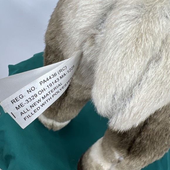 Large Realistic Soft Plush Reindeer Decoration By Sterling Inc. 19" Long - Picture 6 of 11